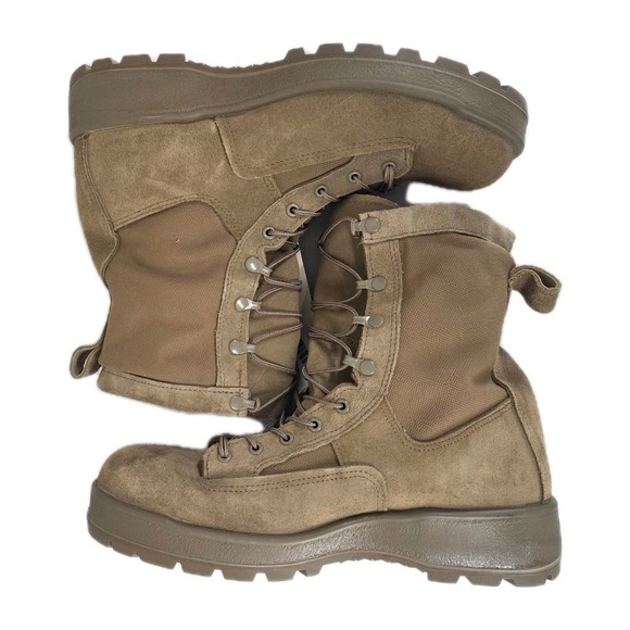Altama Mens 12W Military Combat Boots GoreTex Vibram Coyote Tan SPE1C1-17-D-1082 - Picture 9 of 11